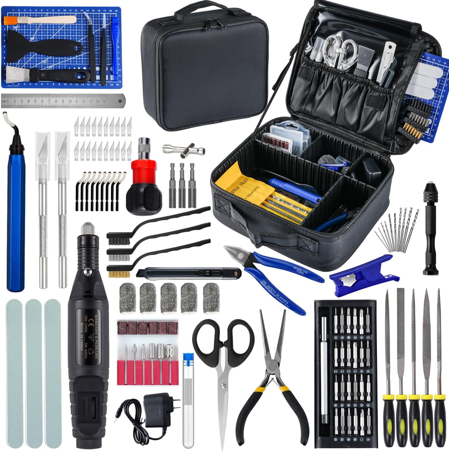 124-Piece 3D Printing Accessory Tool Bag