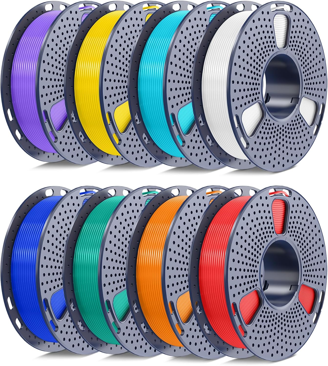 SUNLU 8-Roll PLA Filament Color Bundle