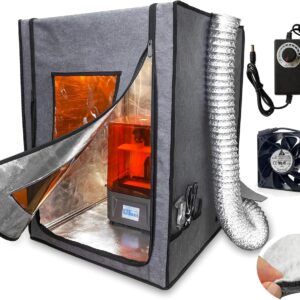 Multifunctional Resin Printer Enclosure with Ventilation Kit